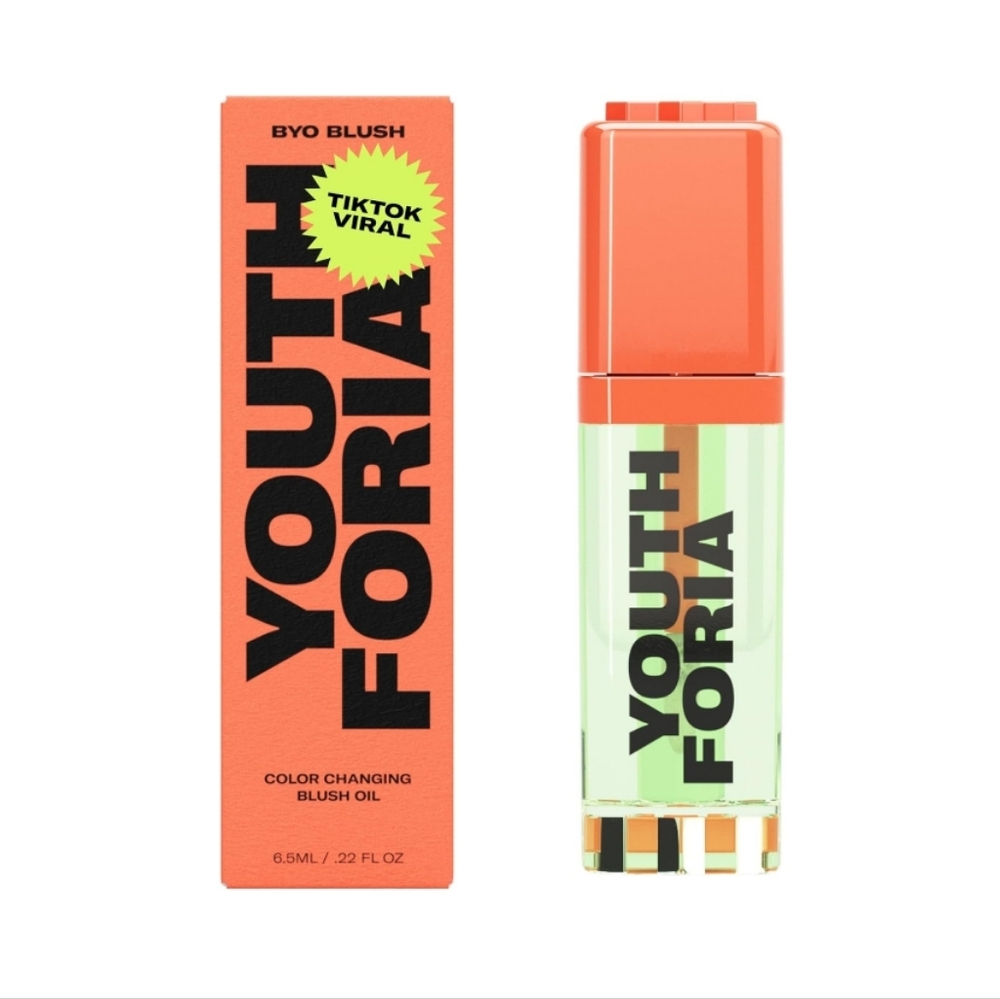 Youthforia Chemical Reaction Color Changing BYO Blush Oil